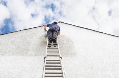 Peinture extérieure à Persquen — façades et ravalement